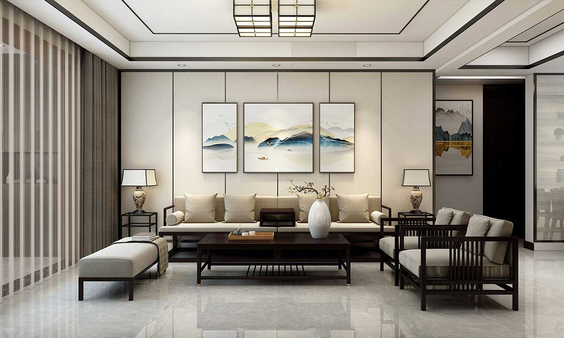 五指山新中式设计风格