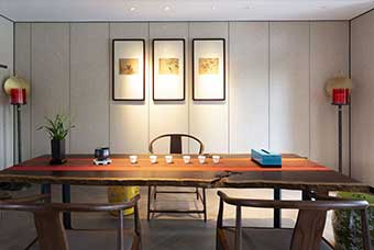 五指山禅艺茶室空间