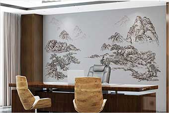 五指山森佰汇航空纤维墙咔(山水之间)