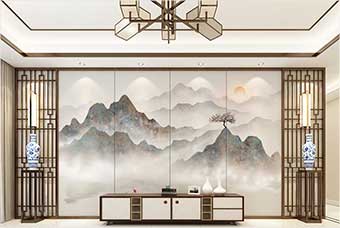 五指山森佰汇航空纤维（山水画系列）