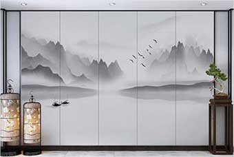 五指山森佰汇航空纤维（山水画系列）