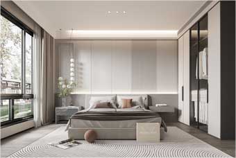 五指山卧室空间案例